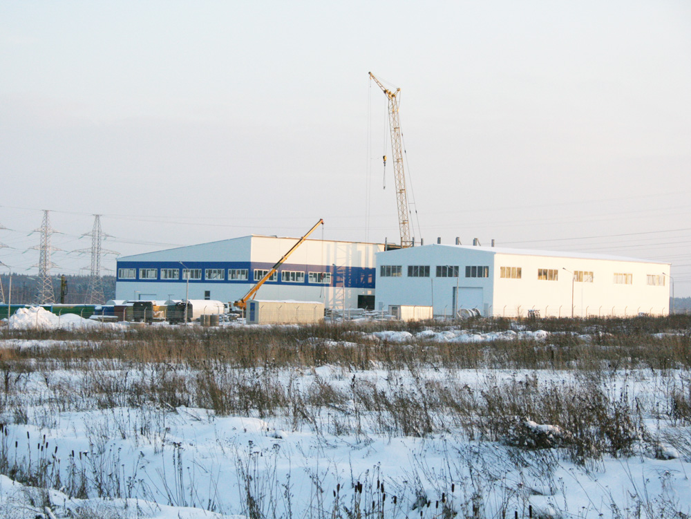 Отопление и ГВС офисно-складского комплекса в д. Ворсино (Калужская обл.). 2011 г.